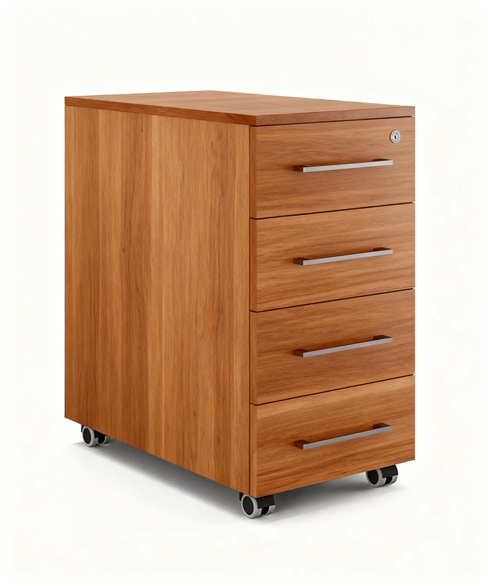 Тумба мобильная с 4 ящиками