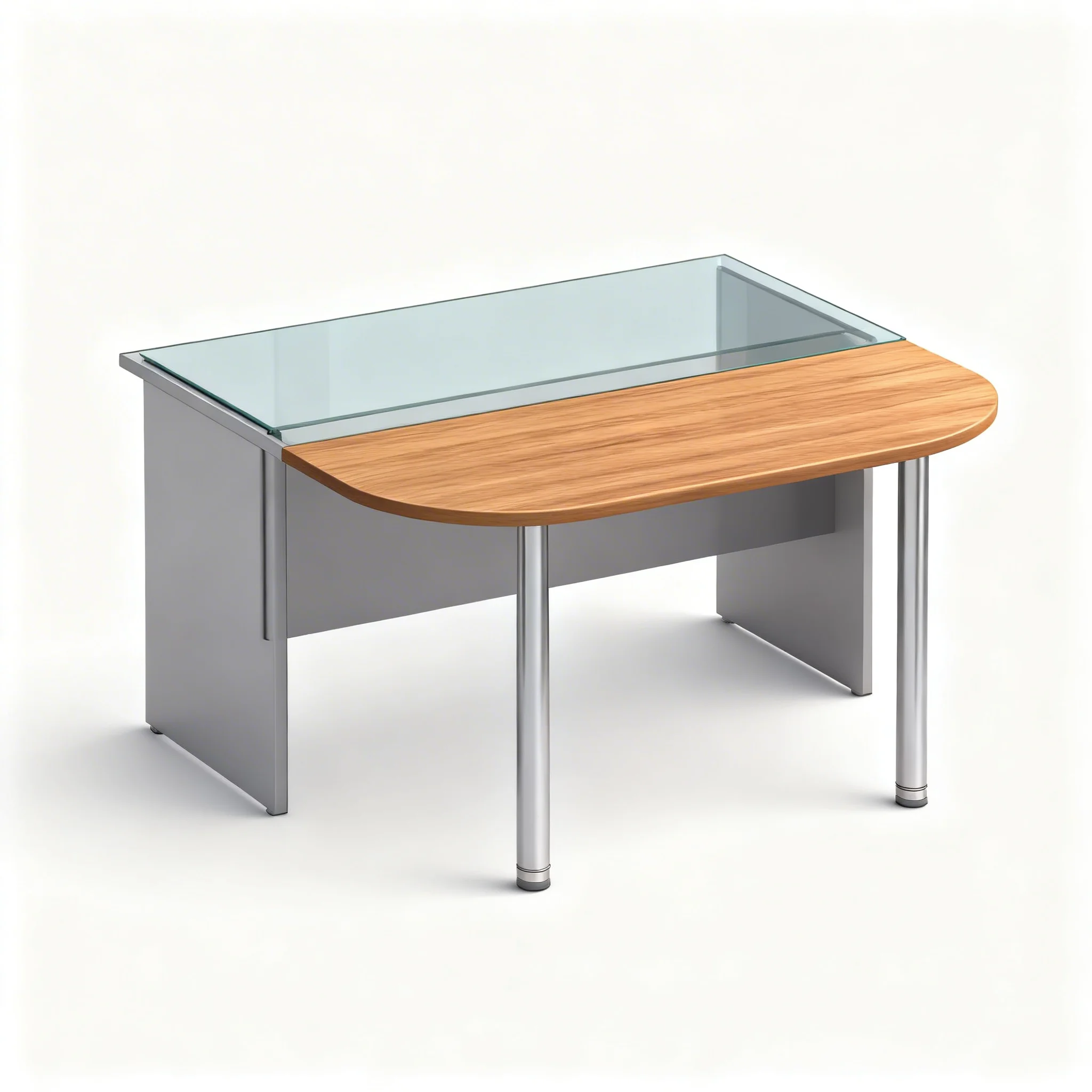 Стол приставной на двух опорах