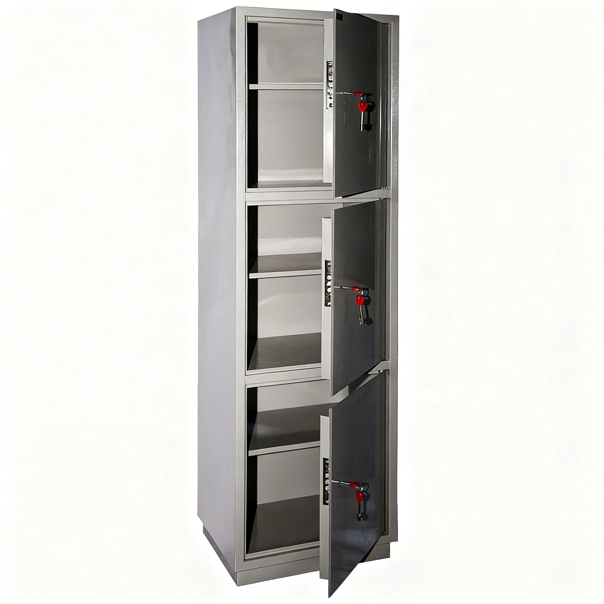 Шкаф бухгалтерский с 3 отделениями КБС 033