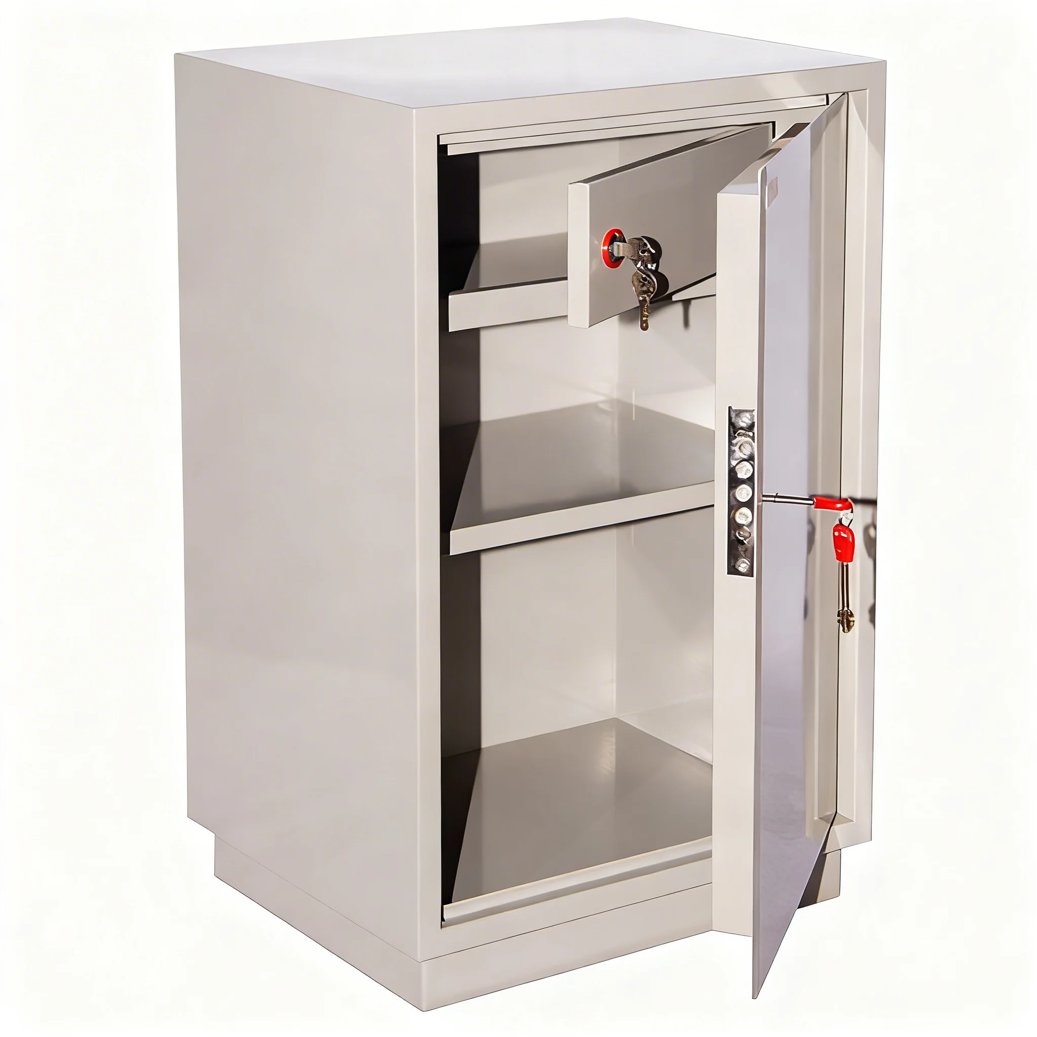 Шкаф бухгалтерский КБС 011т с полкой и трейзером