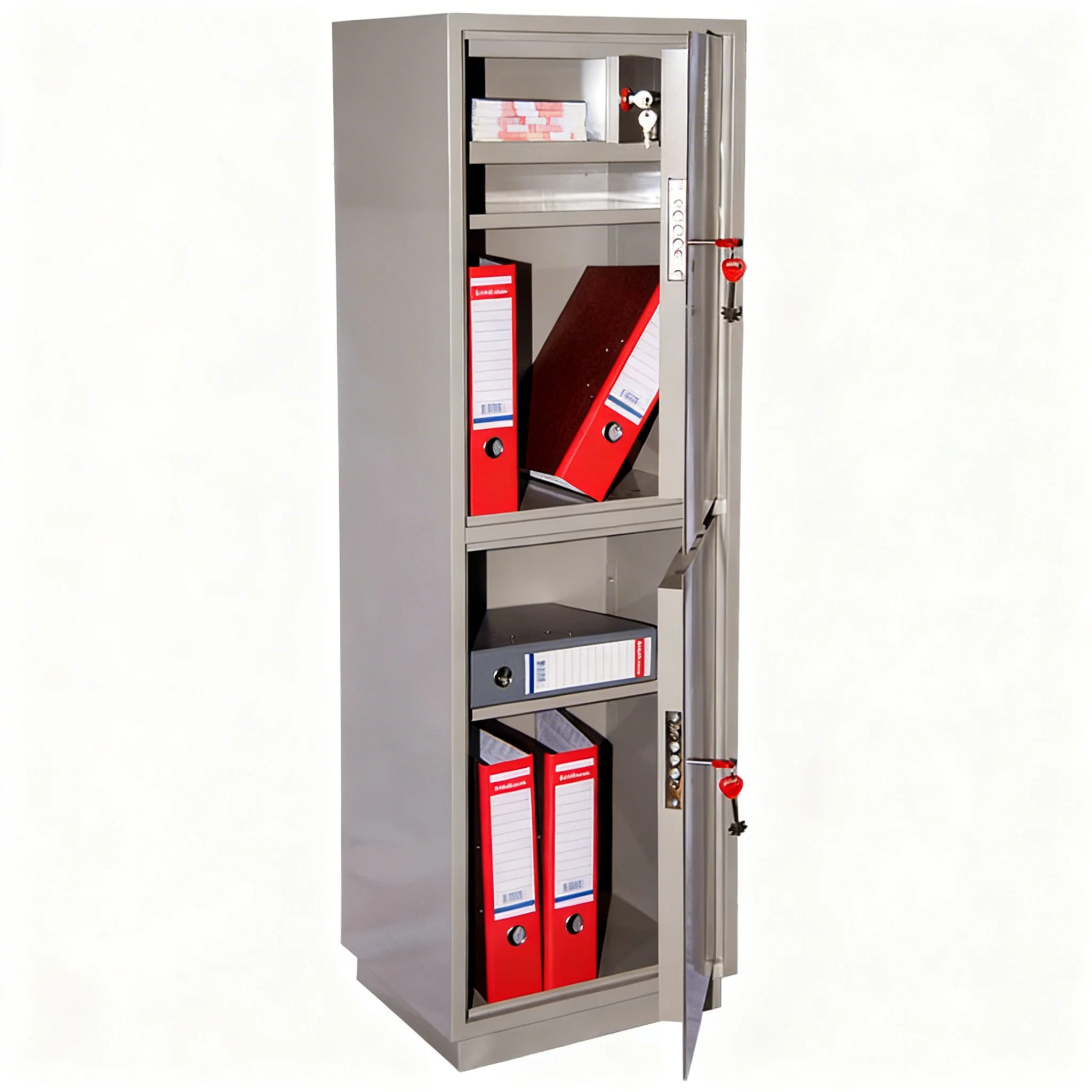 Шкаф бухгалтерский двухсекционный КБС 023т